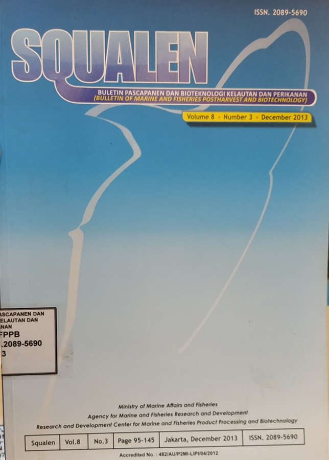 Cover Jurnal Buletin Pascapanen dan Bioteknologi Kelautan dan Perikanan Vol. 8 No. 3 Desember 2013